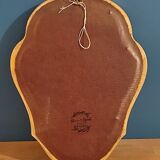 Mirror frame gilded plaster wood