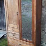Vintage wardrobe mirror cabinet