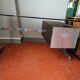 Bureau design vintage plateau verre style etienne fermigier 1970