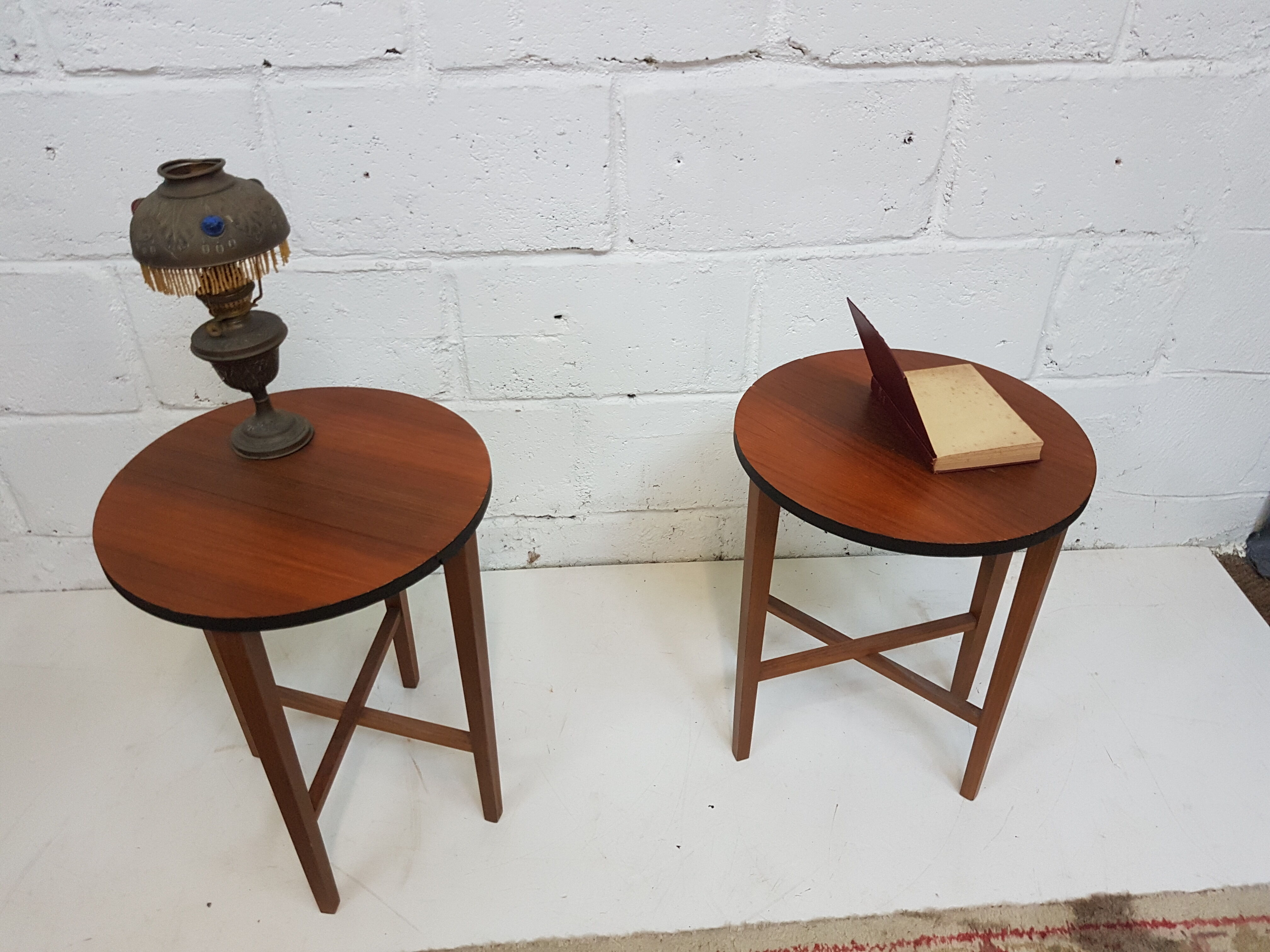 Pair of side tables