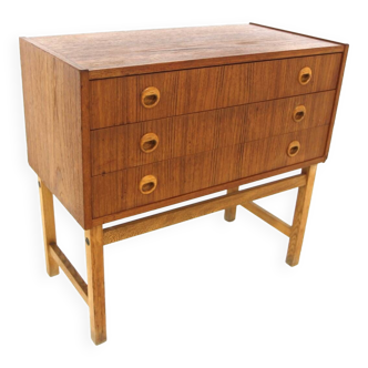 Scandinavian teak chest of drawers, Sweden, 1960