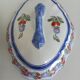 Tureen and its presentation dish Henriot Quimper
