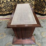 Bench in canework art deco period