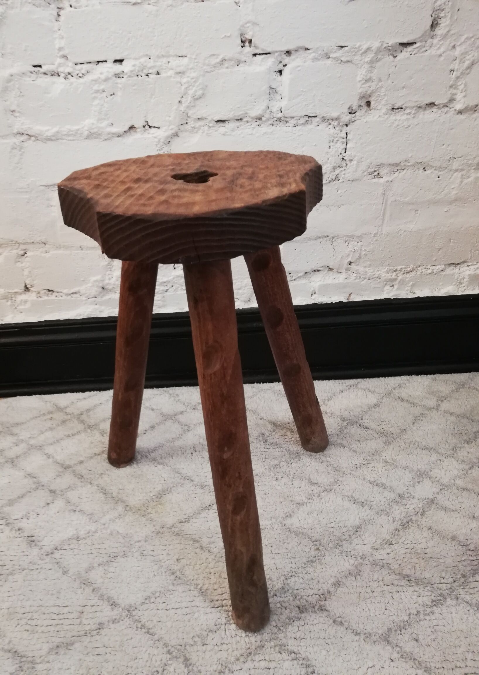 Brutalist tripod stools