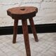 Brutalist tripod stools