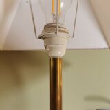 Old selette handcrafted floor lamp