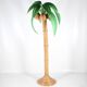 Lampadaire « cocotier/palmier » en rotin