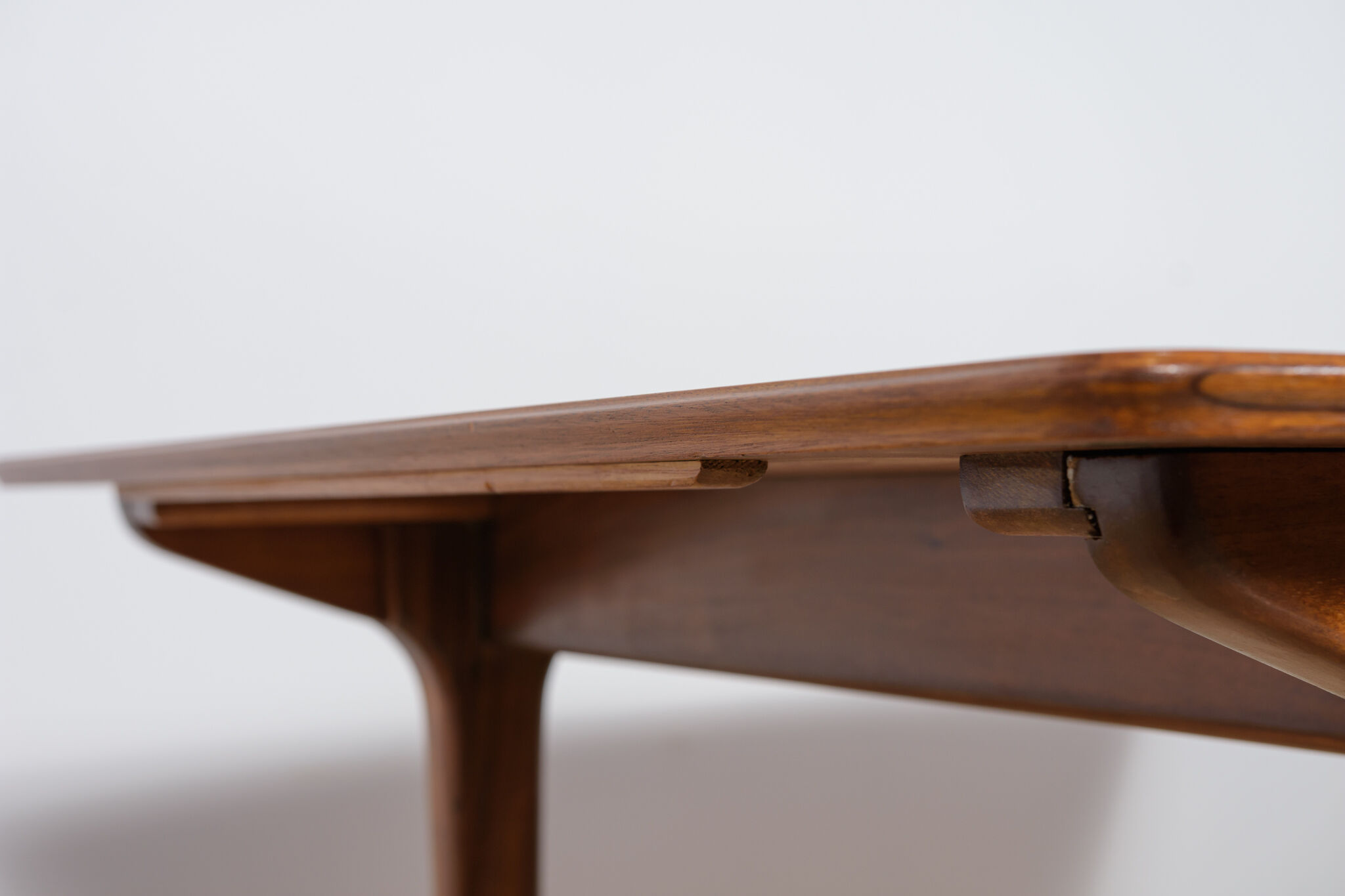 Mid-century teak extendable dining table from mcintosh, 1960s