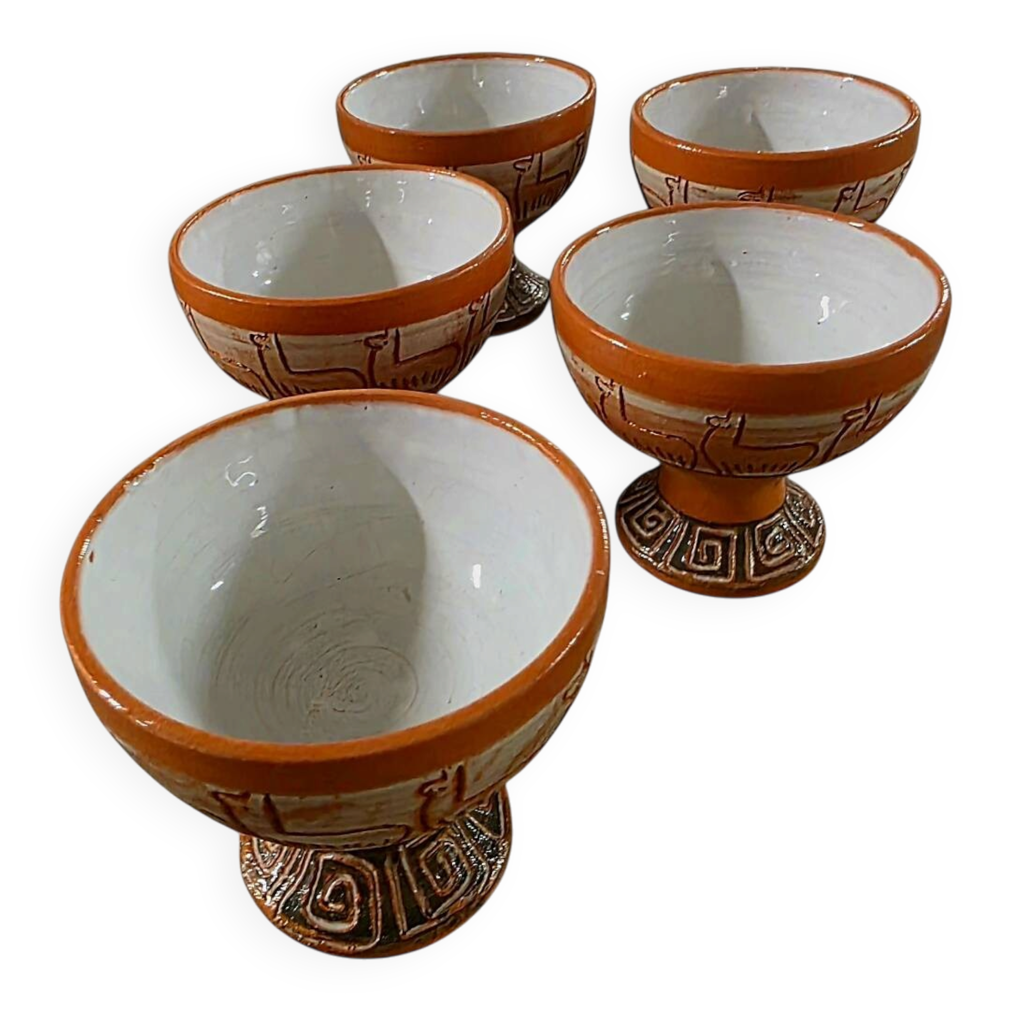 Vintage service "Rosen Chile" – Circa 1970 – 7 pieces