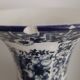 Vase en faïence de Delft bleu et blanc