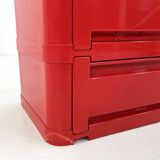 White cabinet model "4964" by Olaf Von Bohr for Kartell, 1970