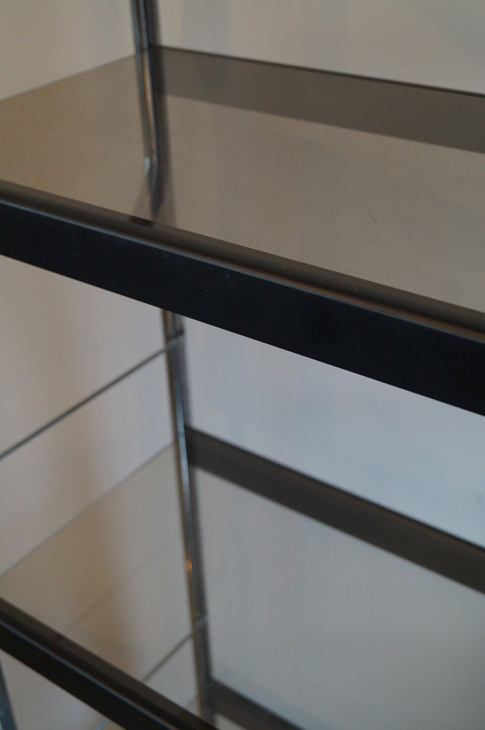 Bookcase 1970 chrome