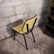Chaise en formica jaune 1960