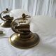 Pair of Deknudt shell sconces