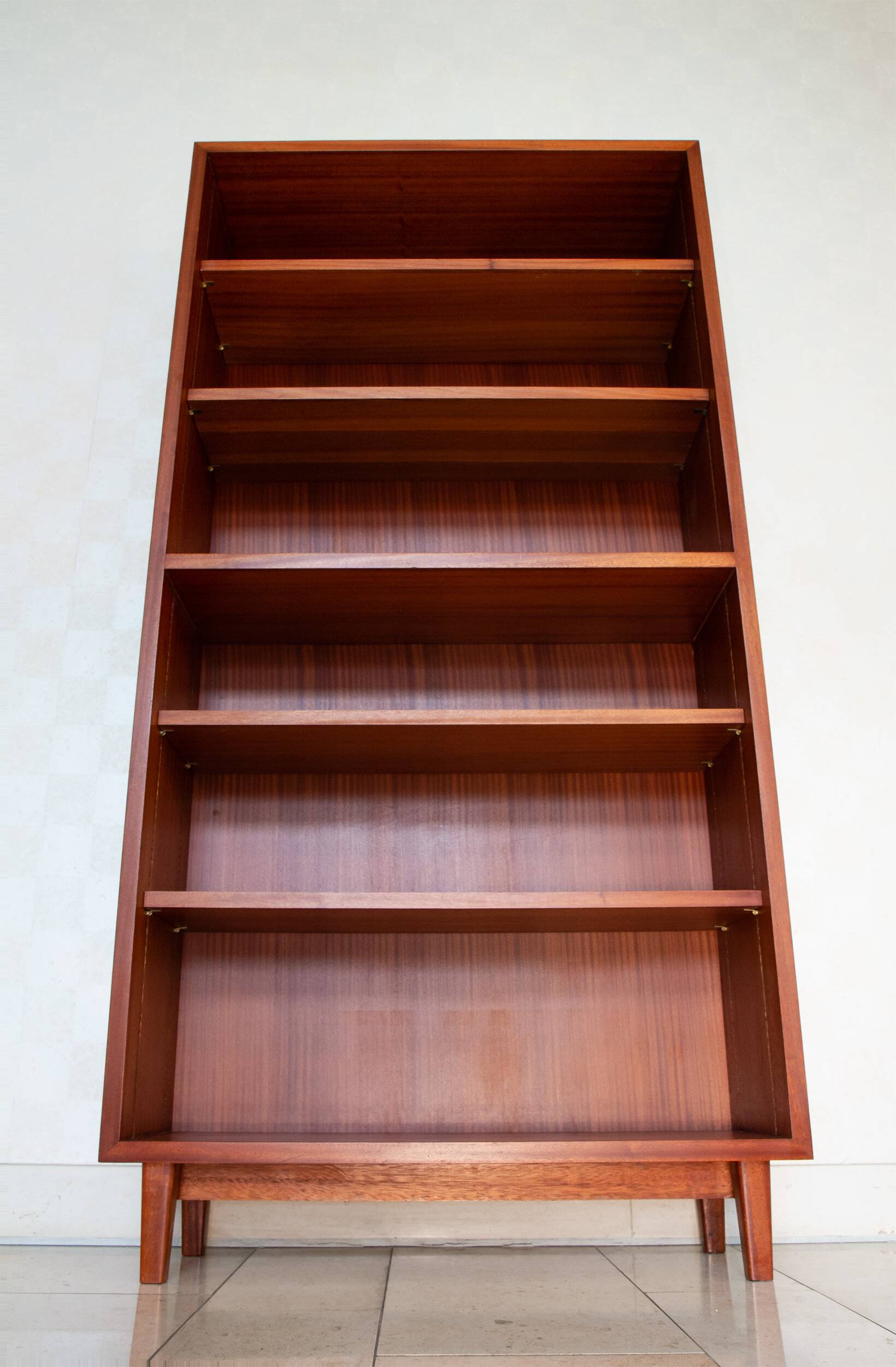 Burwood bookcase, mahogany 1976