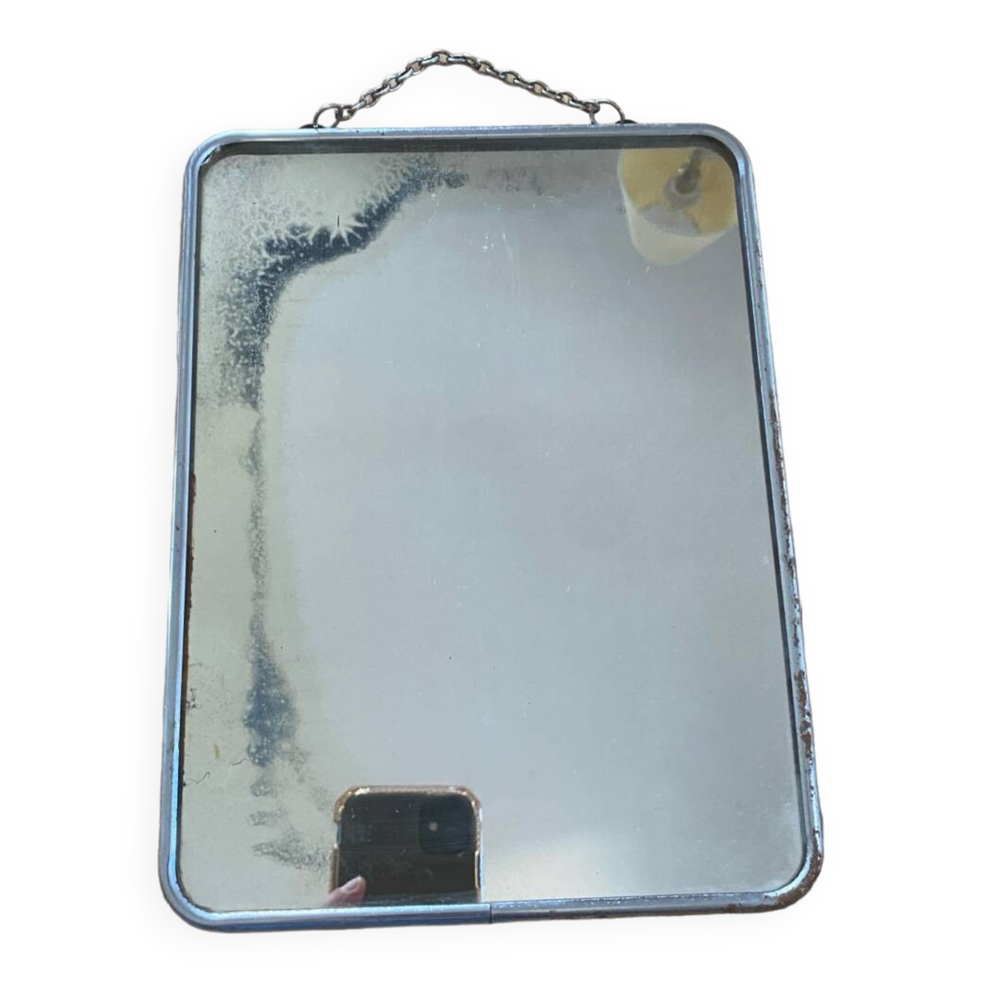 Vintage barber mirror