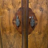 Art Deco student cabinet in walnut