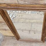 Burmese teak mirror