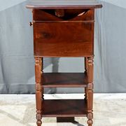 Petite table à volets en acajou, maison lemarchand, a. lemoine – milieu xixe