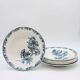 6 Assiettes Creuses “St-Amant- Grands Établissements Céramique"