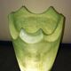 Set of 3 giant sculptural vases – Fibreglass – Unique piece