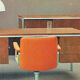 Executive desk by ORA Acciaio, produced in Italy during the 1970s.