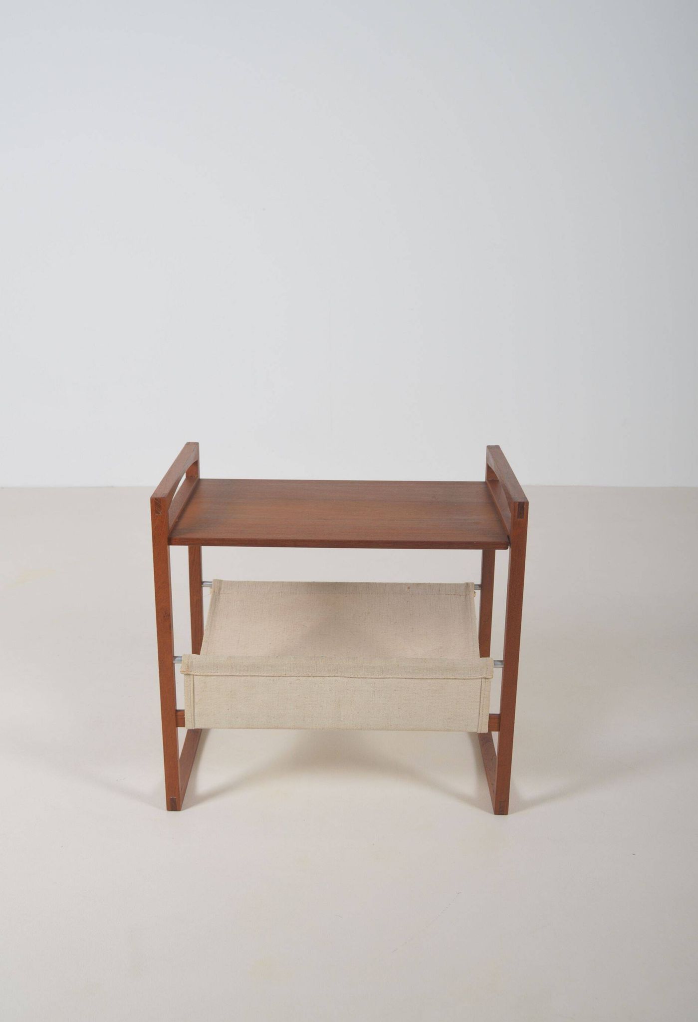 Danish magazine holder designed by Kai Kristiansen for Sika Møbler, 1960s