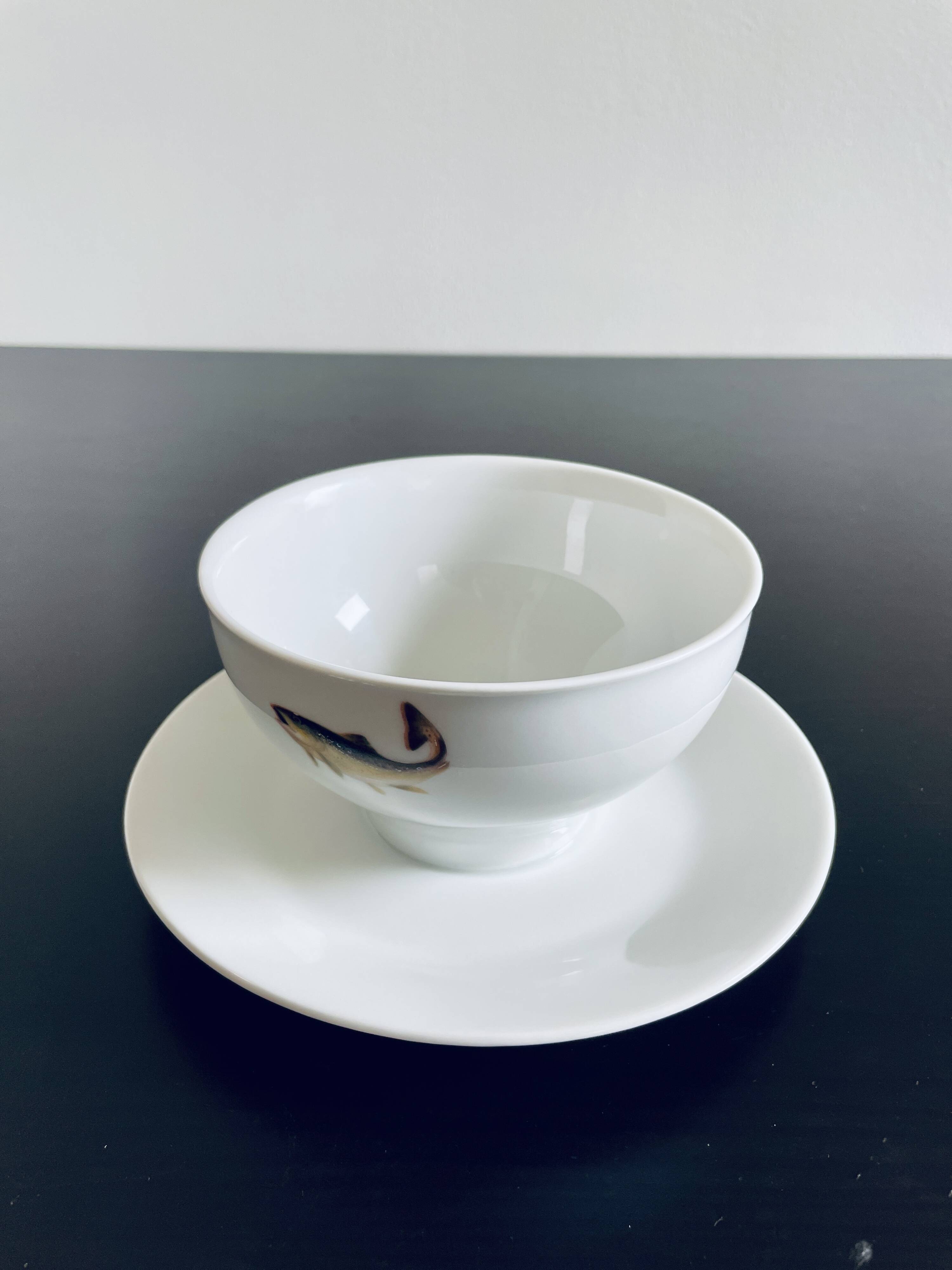 Vintage Winterling Bavaria porcelain cup with saucer