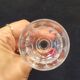 Lot 6 anciens verres a vin porto cristal, Baccarat Modèle Clermont Côtes Plates