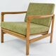 Olive heather BZ armchair