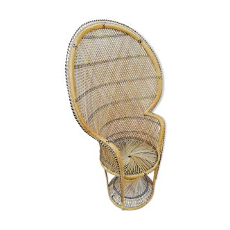 Rattan armchair Style Emmanuelle