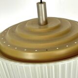 Seguso, Art Deco glass and metal chandelier from 40s