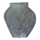 Decorative ceramic vase and cyanotype