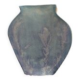 Decorative ceramic vase and cyanotype
