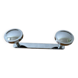 70s chrome metal coat rack