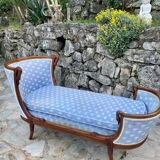Little Duchess with swan's neck in mahogany, Empire period