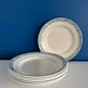Lot de 6 Assiettes Anciennes en Terre de Fer St Amand – Jolie Patine Vintag