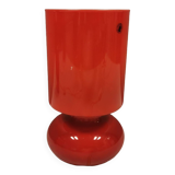 Vintage table lamp from ikea, model lykta, in a beautiful red colour, from the late 90s