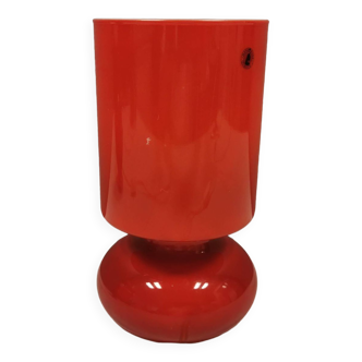 Vintage table lamp from ikea, model lykta, in a beautiful red colour, from the late 90s