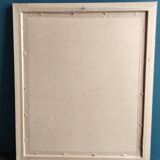 Vintage French oil painting of flowers, signed Renée