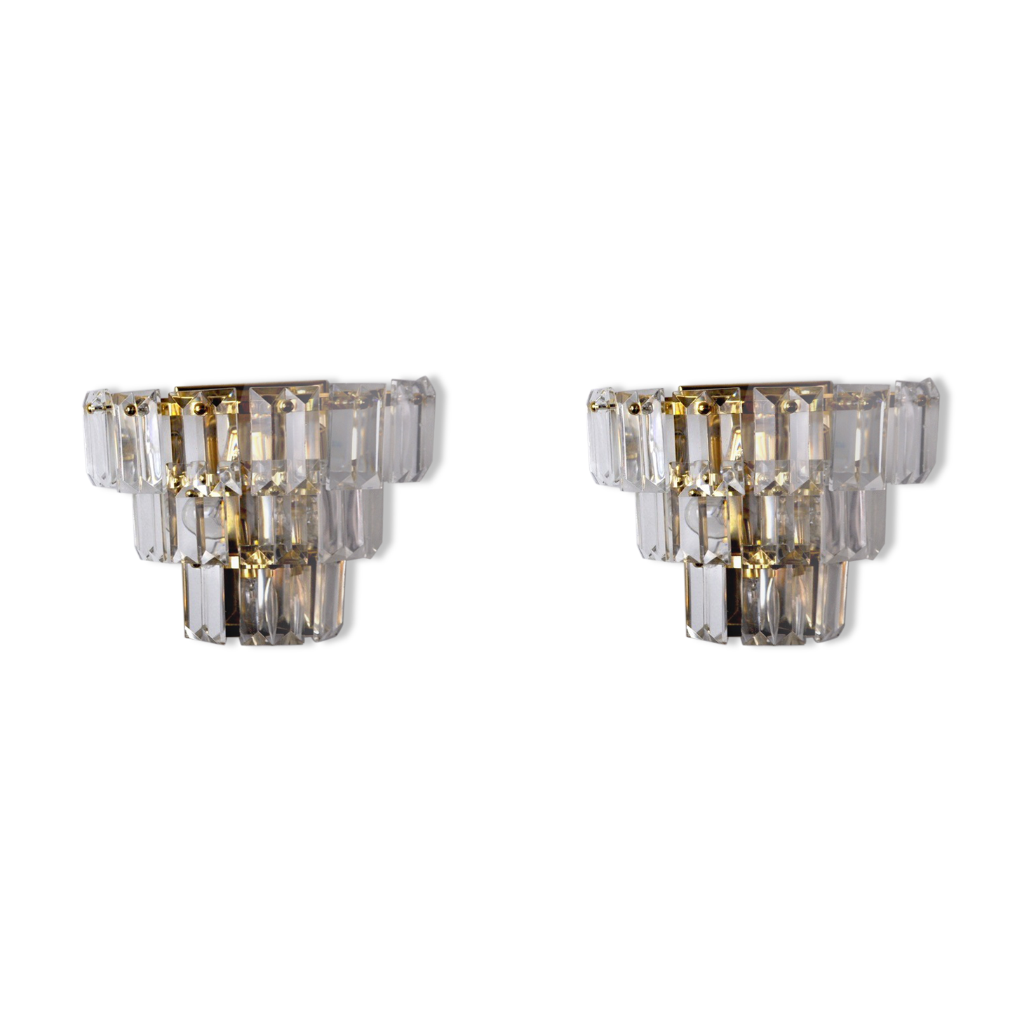 Pair of Kinkeldey appliques, Germany, 1970