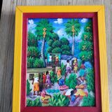 3 colorful paintings