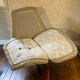 Fauteuil design vintage daya bontempi italie.
