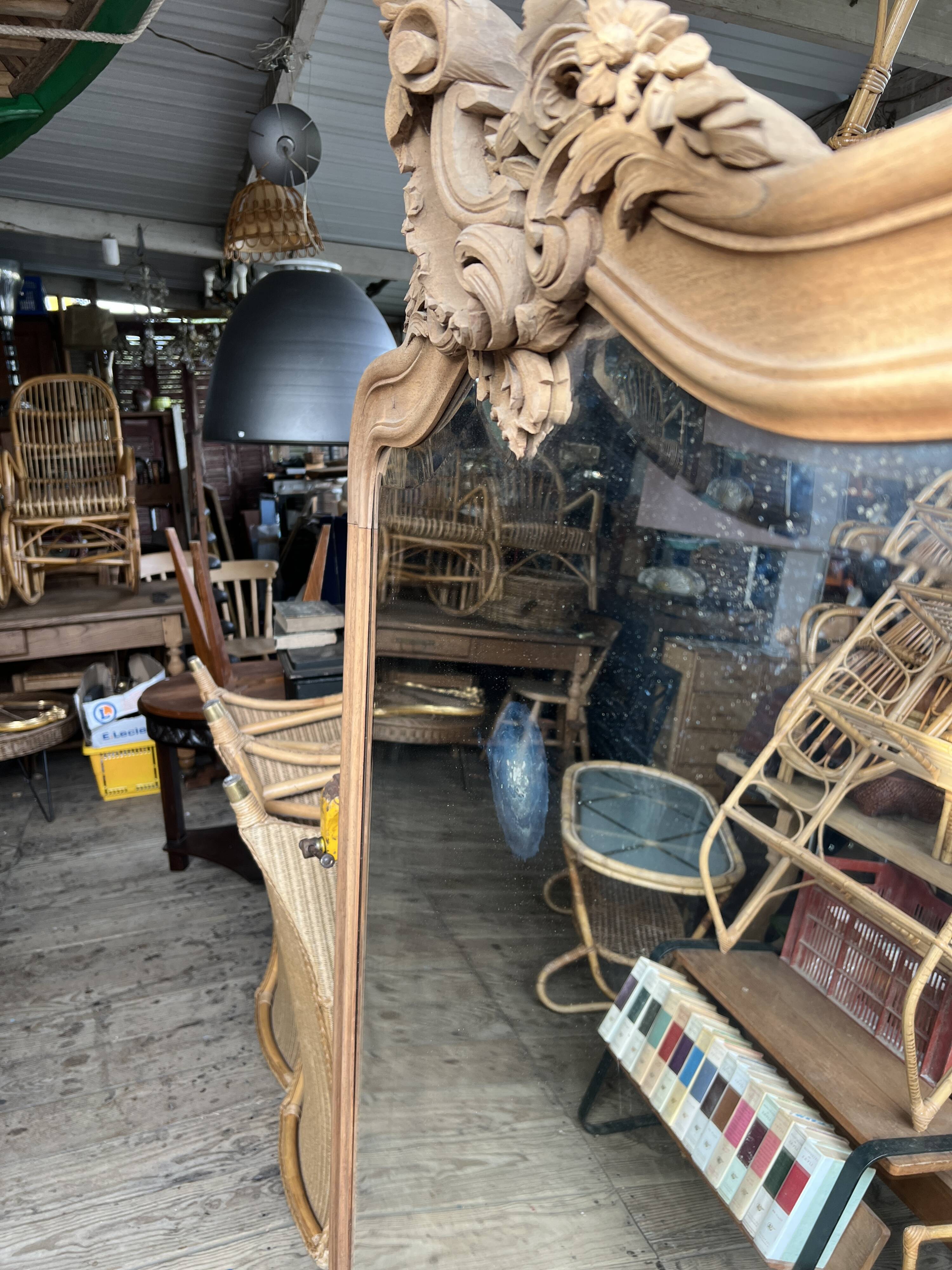 Napoleon III style mirror