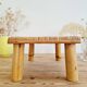 Tabouret - sellette bambou - porte plante bambou