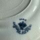 Two English porcelain plates by Johnson Bros.