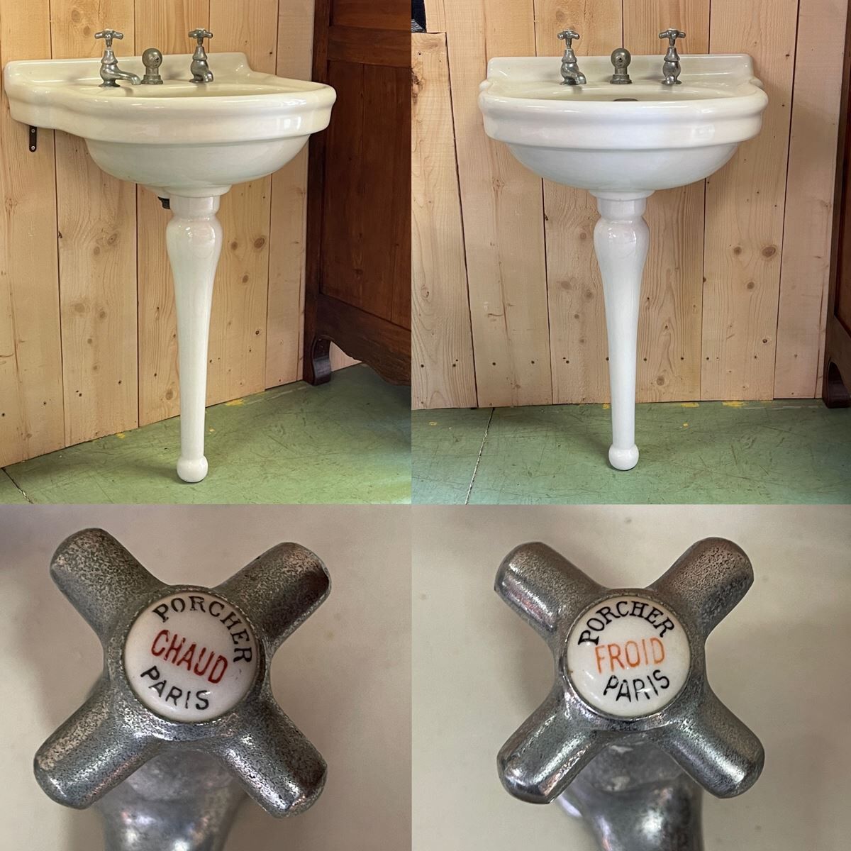 1930s standing washbasin