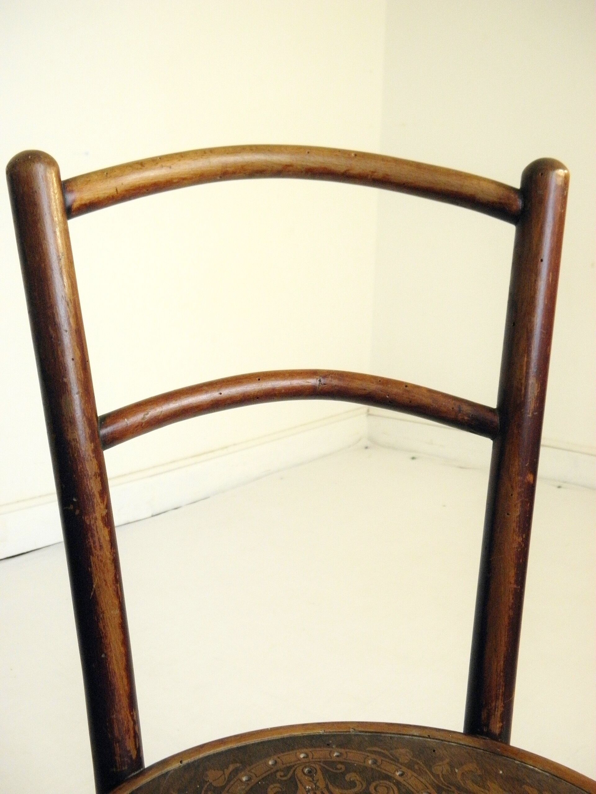 Pair of chairs Bistro Kohn, Austria 1900.