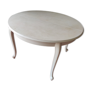 Table patinée extensible