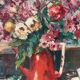 Afternoon bouquet, still life, oil on canvas signed